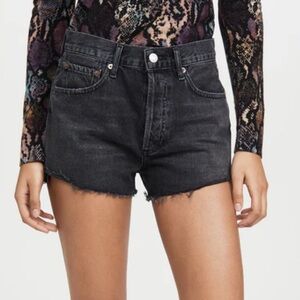 Agolde Parker Shorts in Crash